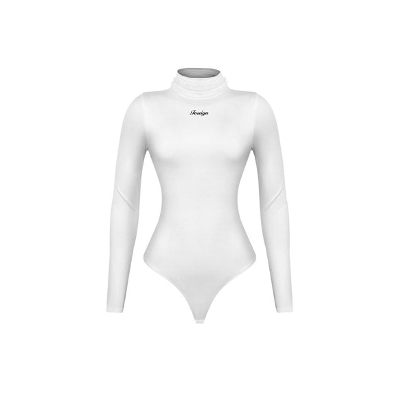 Bodysuit Long Sleeve White